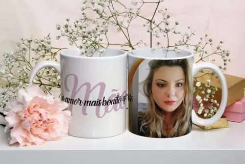 Caneca da mãe Personalizada Mãe dia das mães presente mãe