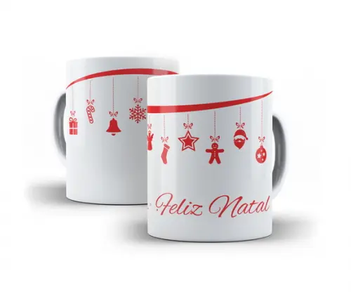 Caneca de Natal Personalizada