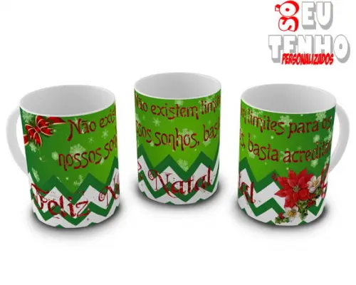 Caneca de Natal Personalizada