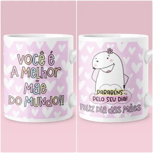 Caneca de Dia Dias Mães Melhor Mãe do Mundo Caneca Meme