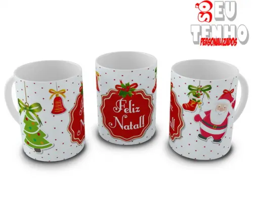 Caneca de Natal Personalizada