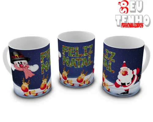 Caneca de Natal Personalizada