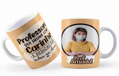 Caneca Dia dos Professores Personalizada Professor Presente