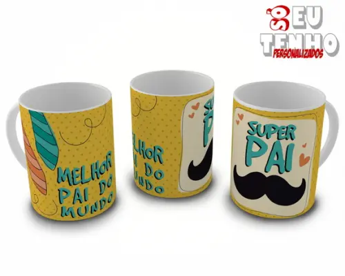 Caneca dia dos Pais Melhor Pai do Mundo