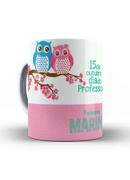 Caneca Dia Dos Professores presente professora
