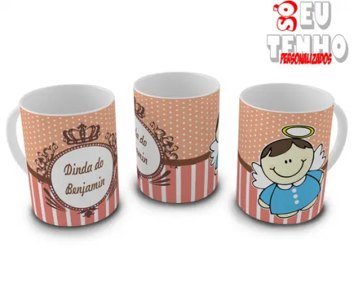 Caneca Dindo ou Dinda