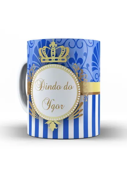 Caneca Dindo ou dinda chique real