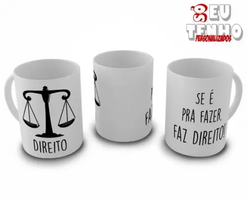 Caneca Direito (Profissões)