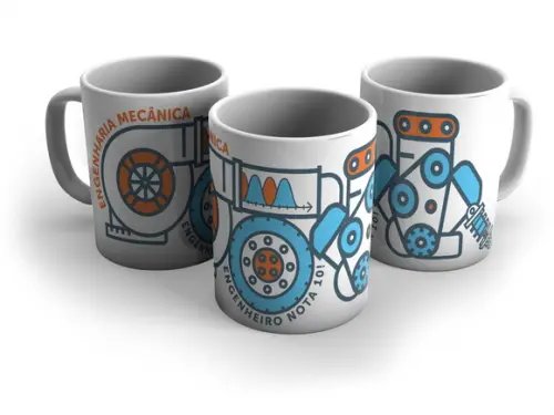 Caneca Engenharia Mecânica