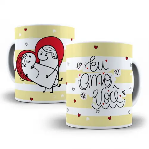 Caneca Eu Amo Você Caneca Meme Amor Caneca Divertida Amor