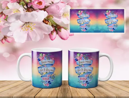 Caneca Faça mais o que te Faz Feliz
