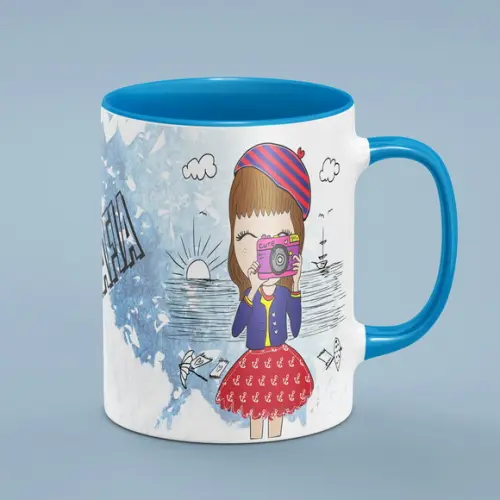Caneca I Love Fotografia eu amo fotografia