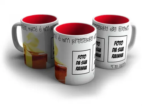 Caneca Mãe dia das mães Colorida