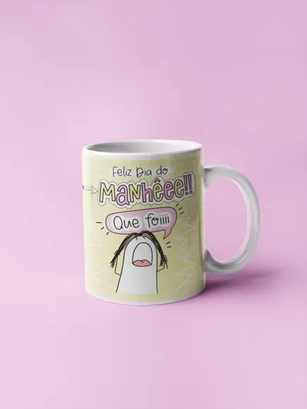 Caneca Mãe Feliz Dia das Mães Caneca Feliz Mamãeeeee