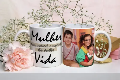 Caneca Mãe Presente Mãe Lembrança Mamãe Dia das Mães