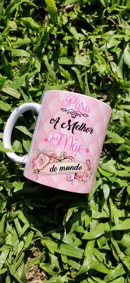 Caneca Mãe Presente Mãe Lembrança para Mãe Dia das Mães