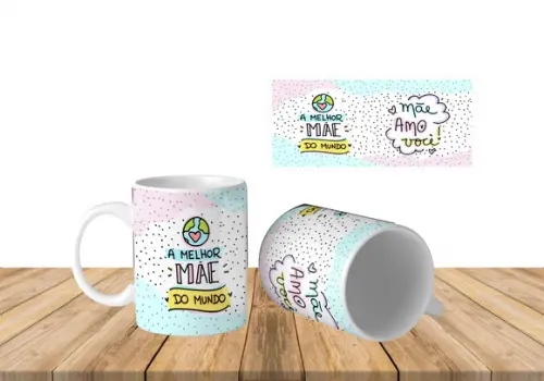 Caneca Mãe presente mãe melhor mãe do Mundo