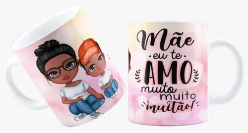 Caneca Mãe presente para o dia das mães caneca cerâmica