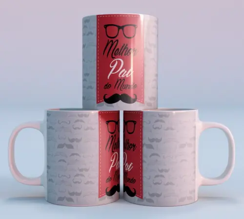 Caneca Melhor Pai do Mundo Presente Pai Caneca Exclusiva Pai