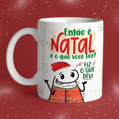Caneca Meme e o Que Você Fez? Fiz o Que Deu Caneca Divertida