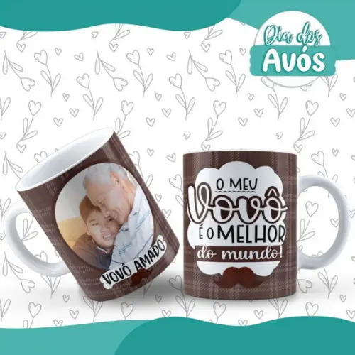 Caneca Meu Vovô É O Melhor Do Mundo