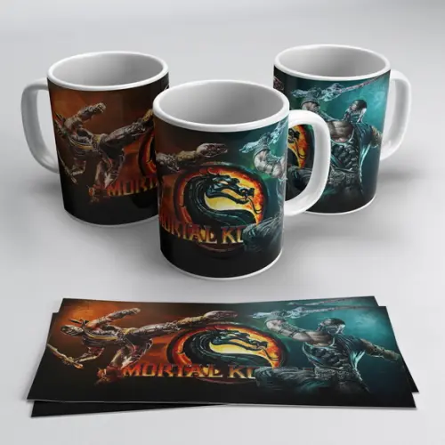 Caneca Mortal Kombat Caneca+Mouse Pad