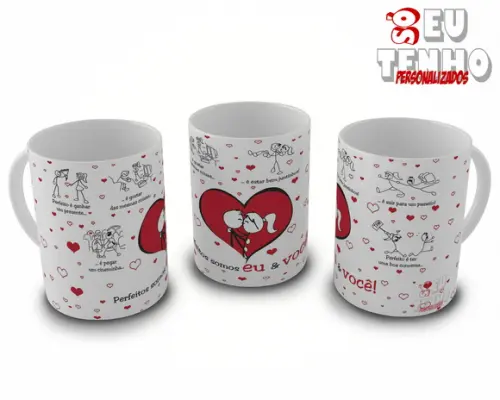 Caneca Namorados Prefeitos Eu & Você