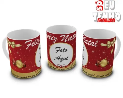 Caneca Natal Amor Casal