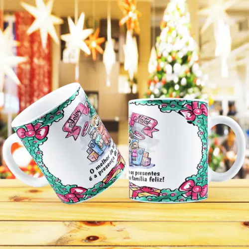 Caneca natal lembrança de natal presente natal feliz natal