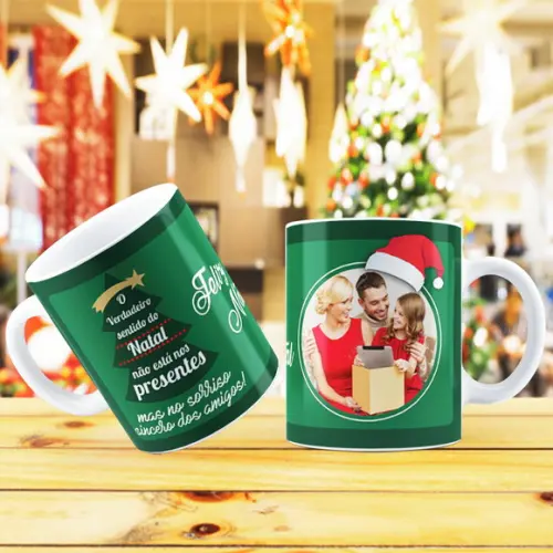 Caneca natal lembrança de natal presente natal feliz natal