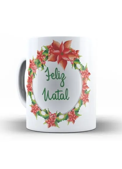 Caneca Natal Personalizada Feliz Natal