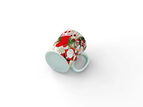 Caneca Natal personalizada Feliz Natal Com Foto