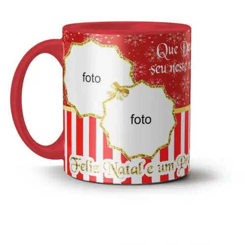 Caneca natal Personalizada lembrança natal presente natal
