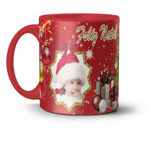 Caneca natal Personalizada lembrança natal presente natal