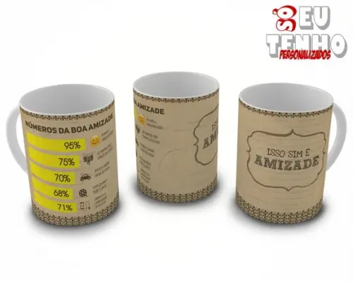 Caneca Números da Boa Amizade