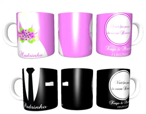 Caneca Padrinhos Casamento