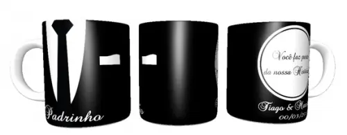 Caneca Padrinhos Casamento