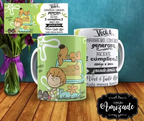 Caneca para Amiga lembrança amizade presente amiga