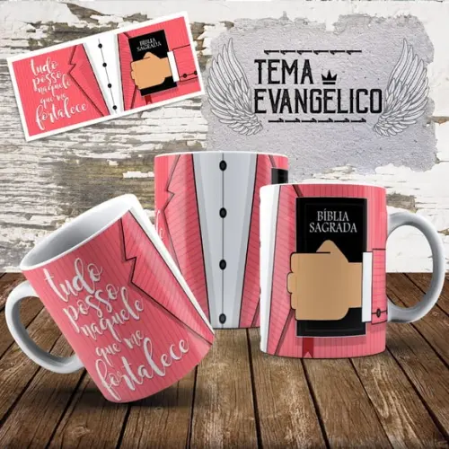 Caneca Pastora Presente Pastora Presente Evangélico Gospel