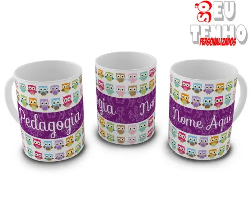 Caneca Pedagogia (Profissões)