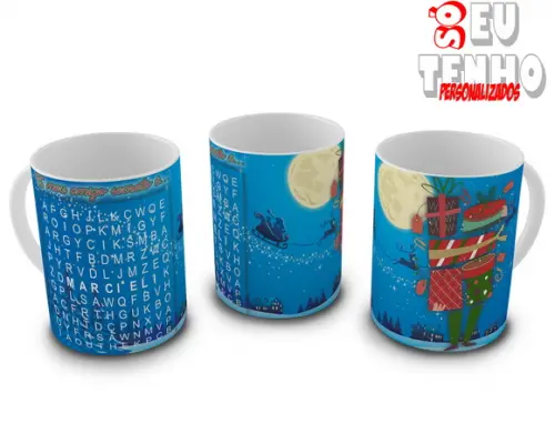 Caneca Personalizada Amigo Secreto Natal