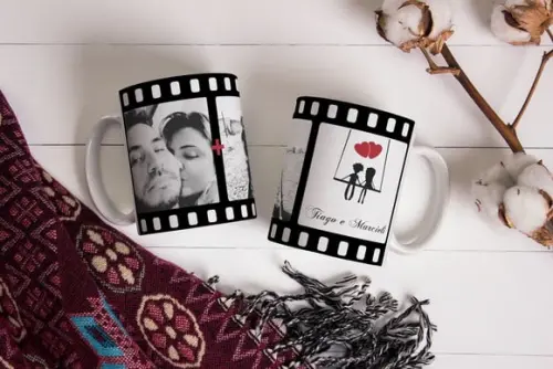 Caneca Personalizada Namorados (2 Fotos)