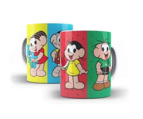 Caneca Porcelana Personalizada Personagens