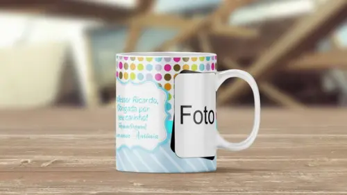 Caneca professor dia dos professores presente professora