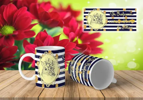 caneca professor ser professor lembrança professora