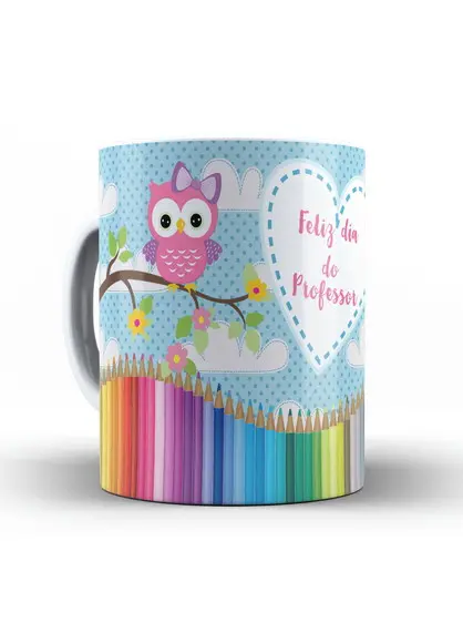 Caneca professora dia dos professores presente professora