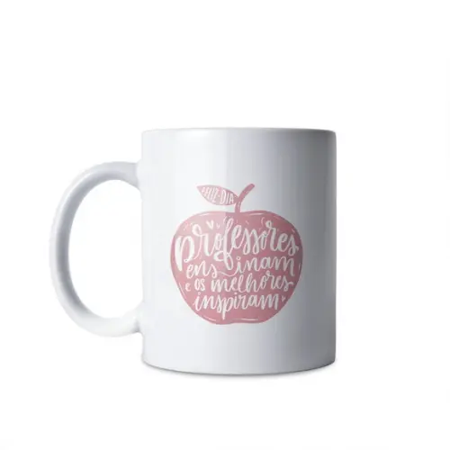 Caneca professores melhores inspiram presente professores