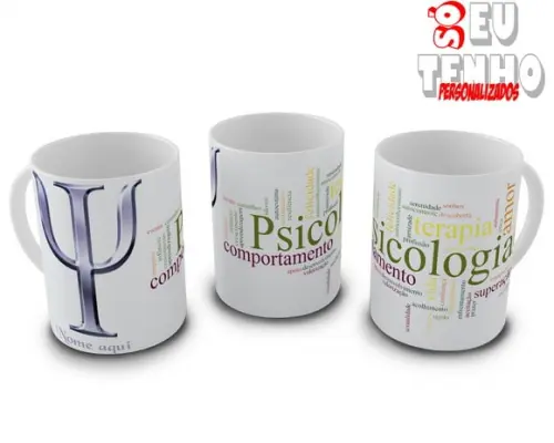 Caneca Psicologia (Profissão)