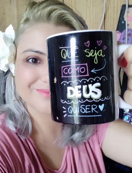 Caneca Que Seja Como Deus Quiser Caneca Exclusiva Frase