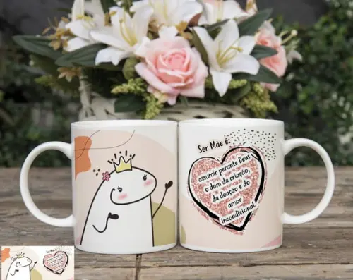 Caneca Ser Mãe É Caneca Personalizado Meme